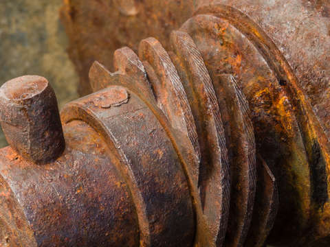 Rusty part