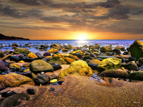 Southern california sunset