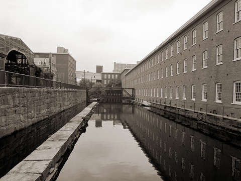 Water power canal lowell