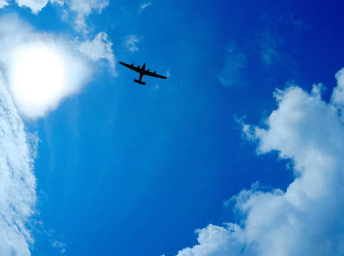 B 24 over tibenham
