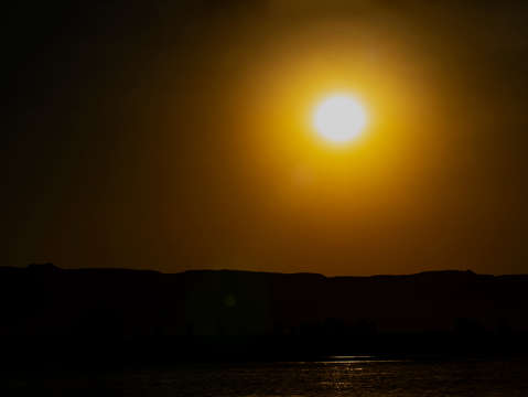 Sunset on the nile