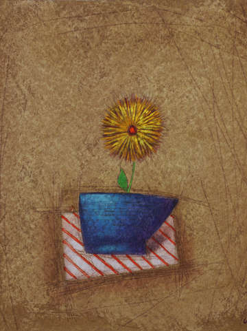 Blue and yellow 6
