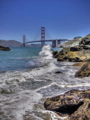 Golden gate marshalls beach