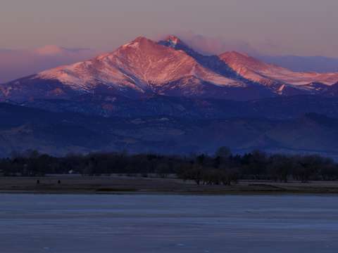 A winter dawn