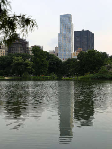 Skyscraper with a view central park