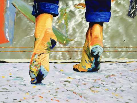 Happy feet