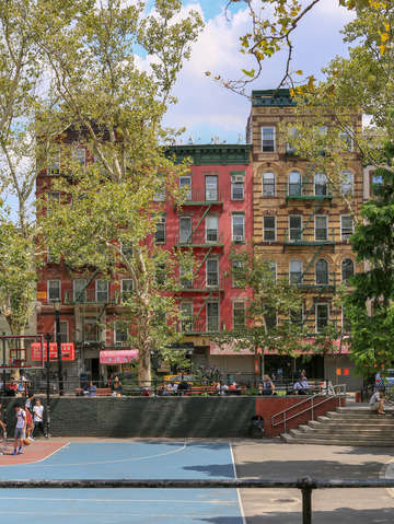 Basketball in the lower east side nyc