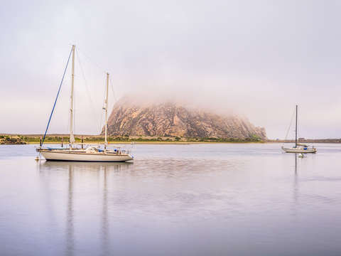 Foggy in morro bay 1