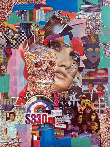 Sprinkleskull-collage
