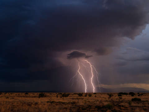 Double lightning bolts