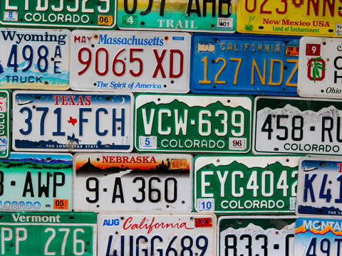 License plates