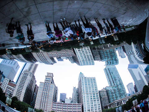 Cloud gate in chicago