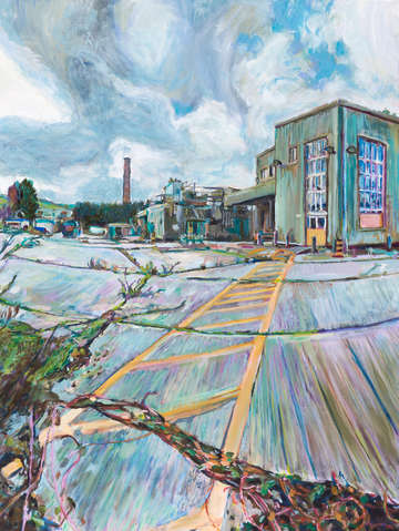 Old dairy crest milk factory