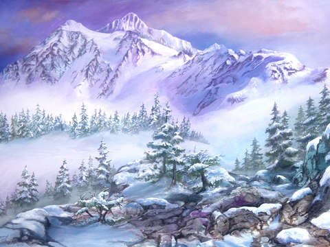 Dressed in white mount shuskan