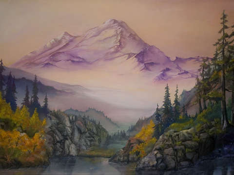 Mount baker morning