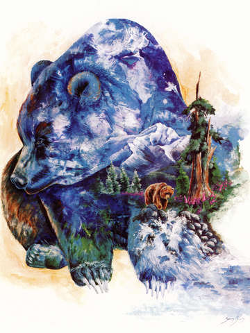 Grizzly blue