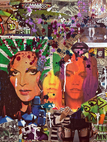 Two Face Collage
