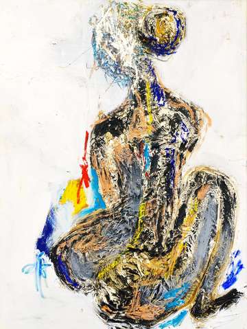 Seated lady