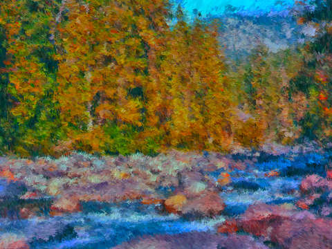 Upper cle elum river
