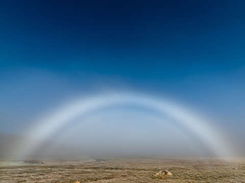 White rainbow