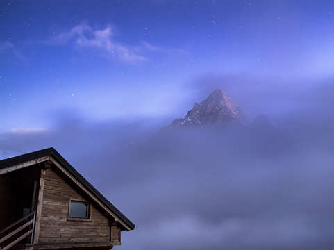 The hut
