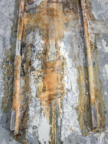 Underside of dingy
