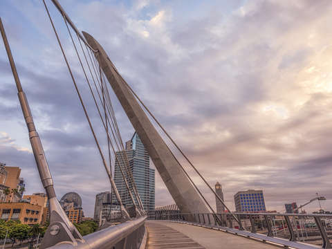 On the bridge