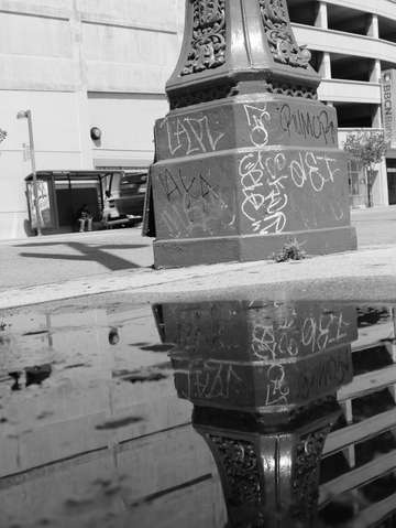 Hood reflection