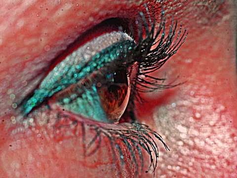 Eye of the woman