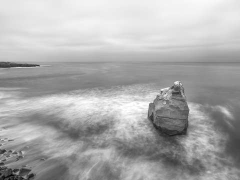 Dissolving into the sea