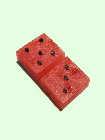 Watermelon domino