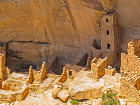 Digital painting mesa verde