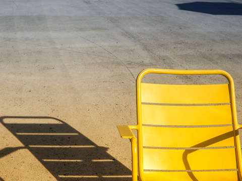 The yellow chair