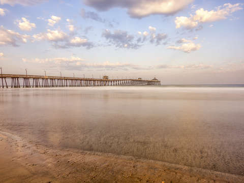Clouds over ib pier