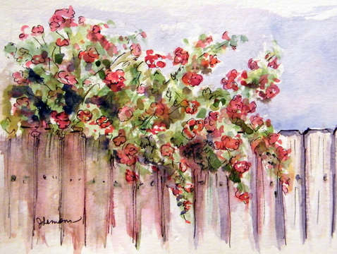Roses over the top
