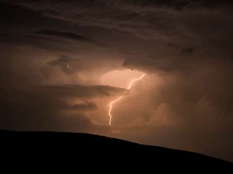 Lightning over shcunemunk