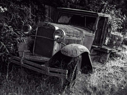 Old model t ford maui hawaii