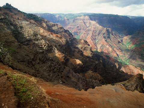 Waimea canyon on kauai