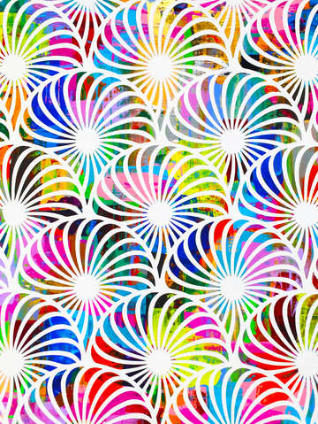 Psychedelic pinwheels