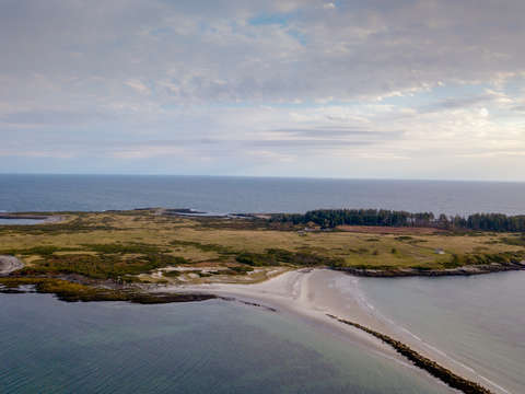 Off the coast