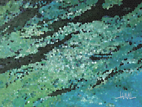 Flowing geometrics