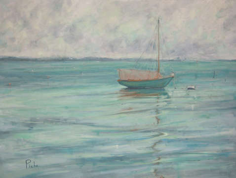 Lone boat