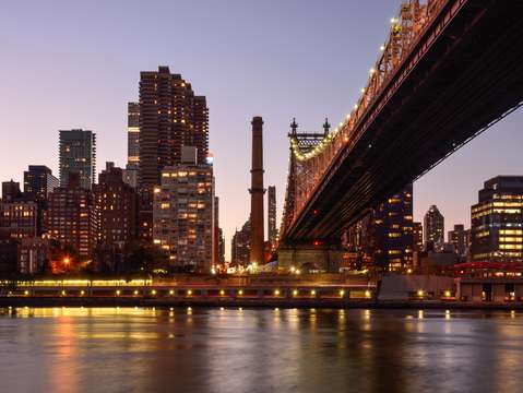 City lights series queensboro bridge