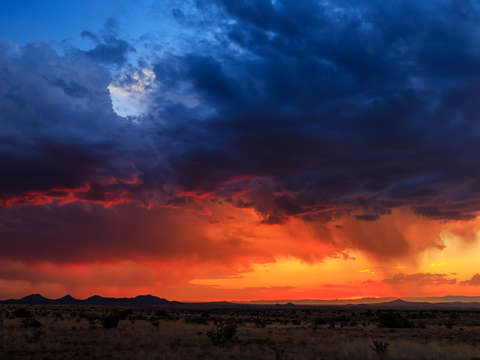 Sunset new mexico