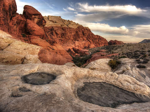 Red rock