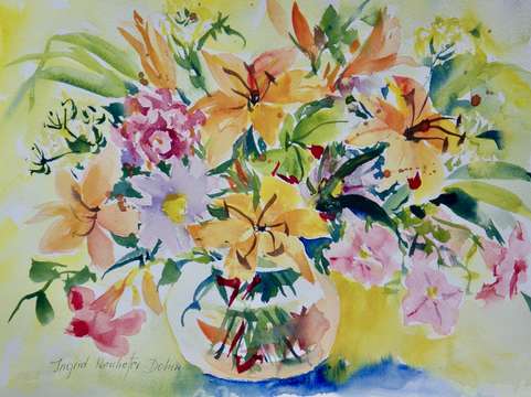 Yellow lilies