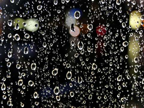 Abstract water drops