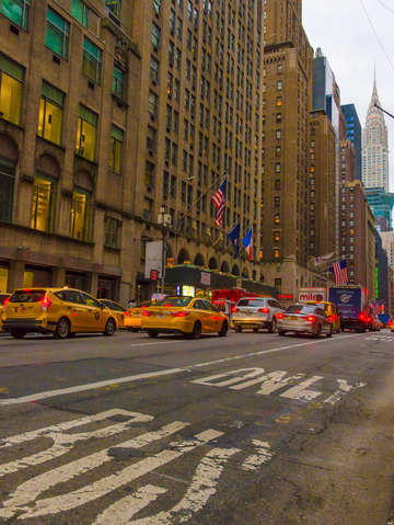 New york city street view