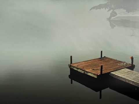 Morning at the lake