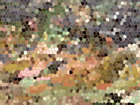 Curved pebbles